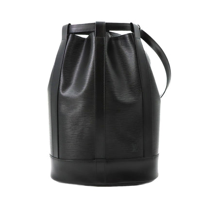 Louis Vuitton Epi Randonnee PM Shoulder Bag Noir Gold — view 2