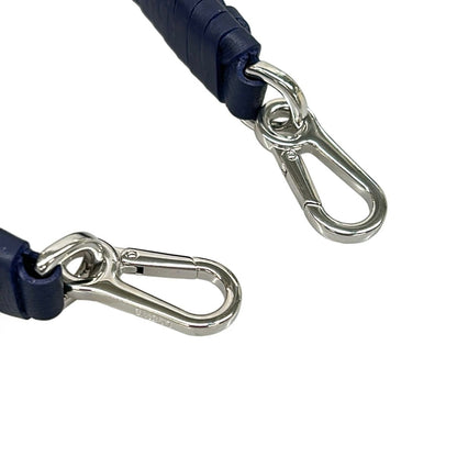 Loewe Strap Woven Spiral Navy Shoulder — view 4