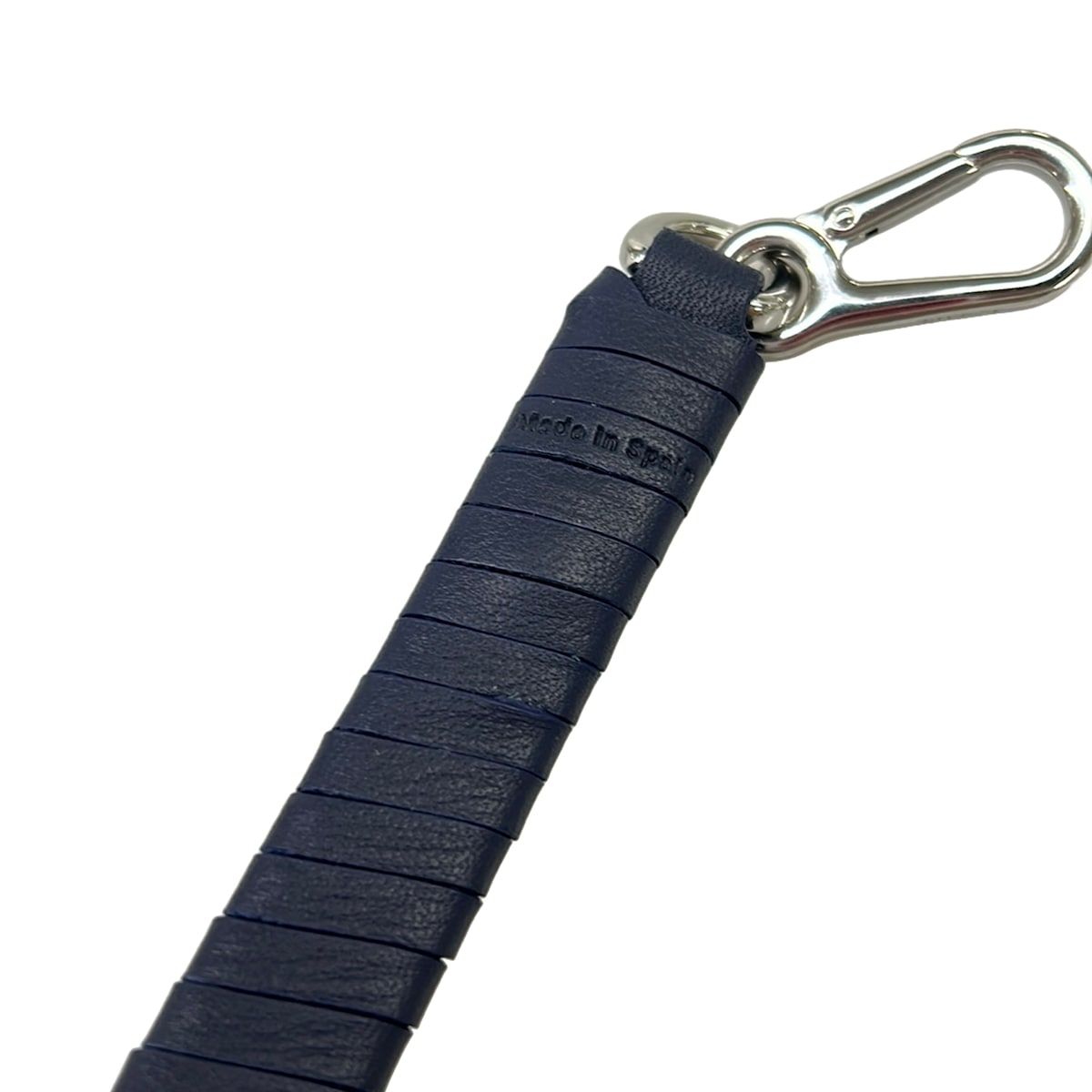 Loewe Strap Woven Spiral Navy Shoulder — view 6