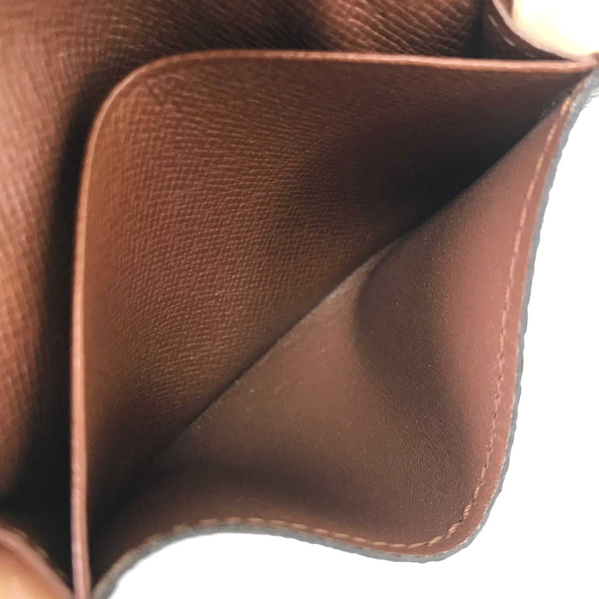 Louis Vuitton Business Card Holder Monogram Envelope Cult Visit Brown — view 9