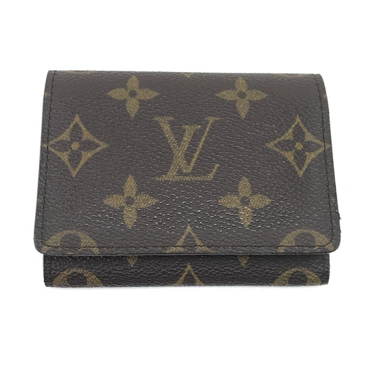Louis Vuitton Business Card Holder Monogram Envelope Cult Visit Brown