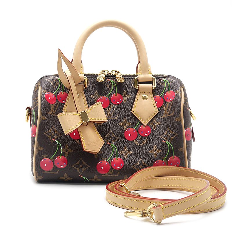Louis Vuitton LV Xtm Speedy Bandouliere 20 Monogram Cherry Handbag