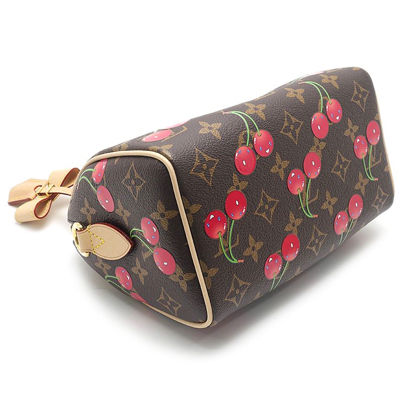 Louis Vuitton LV Xtm Speedy Bandouliere 20 Monogram Cherry Handbag — view 5