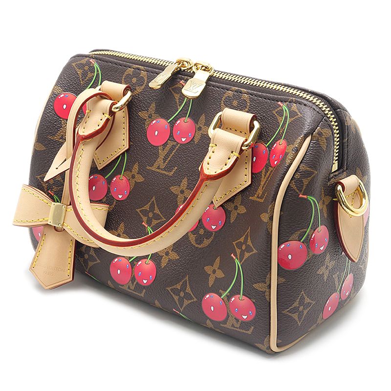Louis Vuitton LV Xtm Speedy Bandouliere 20 Monogram Cherry Handbag — view 2