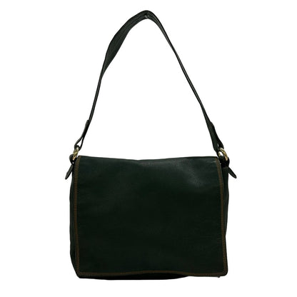 Loewe Shoulder Bag Dark Green Leather