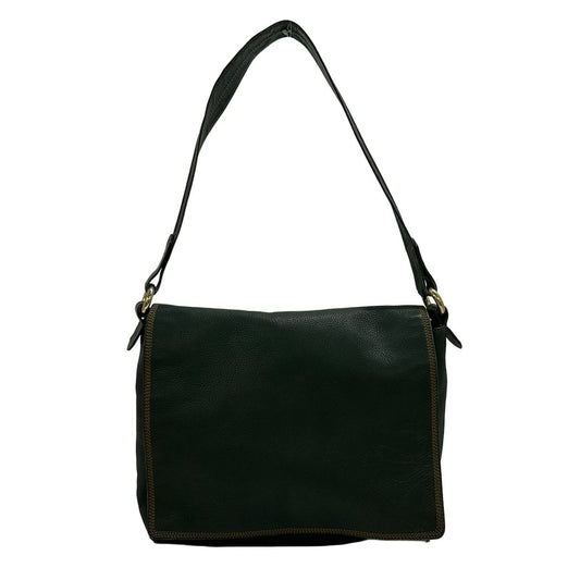 Loewe Shoulder Bag Dark Green Leather
