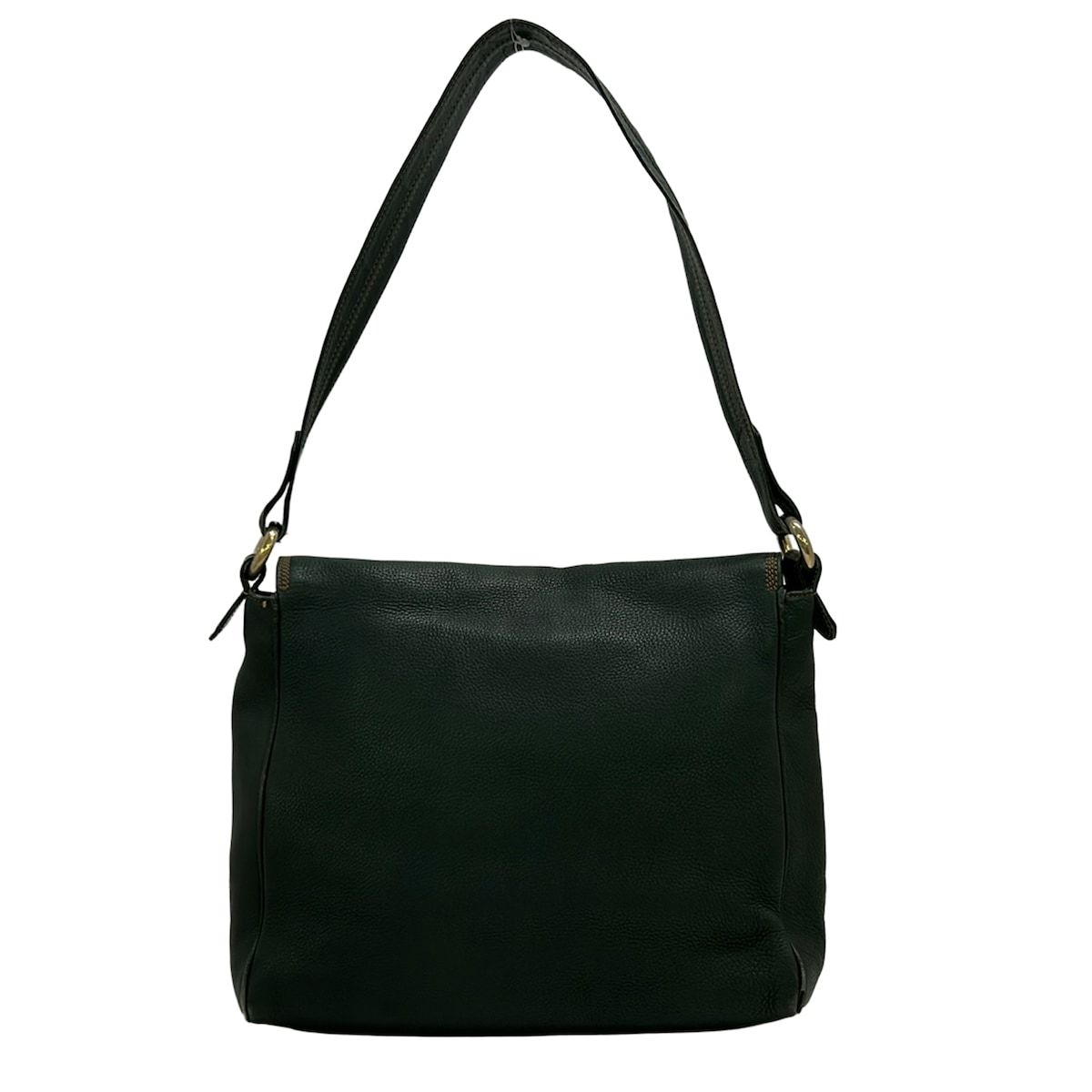 Loewe Shoulder Bag Dark Green Leather — view 3