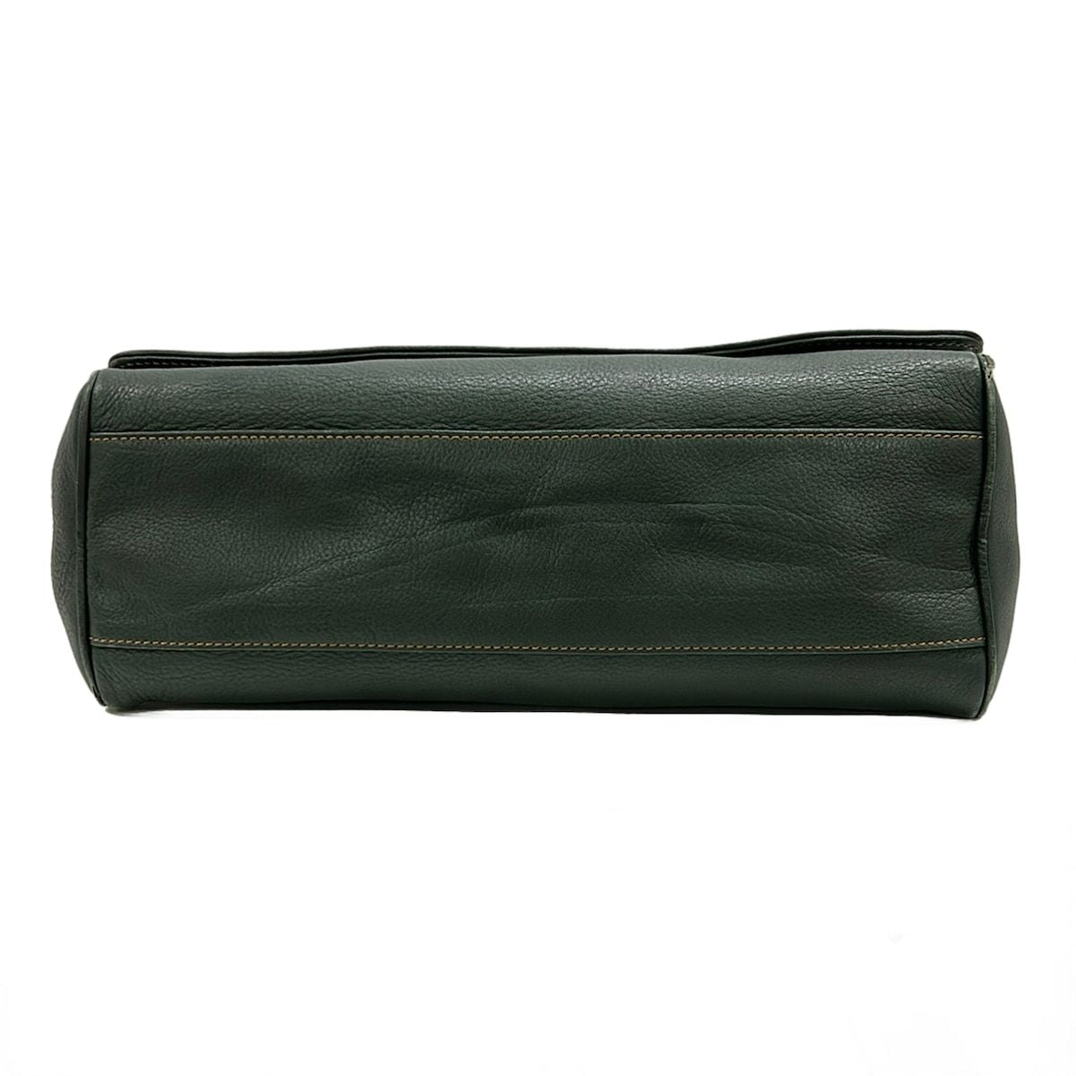 Loewe Shoulder Bag Dark Green Leather — view 5