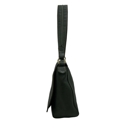 Loewe Shoulder Bag Dark Green Leather — view 4