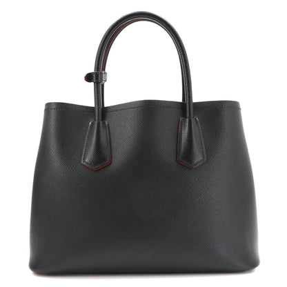 Prada 2-Way Tote Shoulder Bag Saffiano Leather Black — view 2