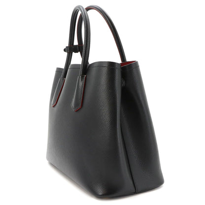 Prada 2-Way Tote Shoulder Bag Saffiano Leather Black — view 3