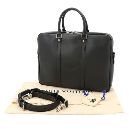 Louis Vuitton Taiga Pdv PM Briefcase Business Shoulder Bag Leather Ardoise — view 2