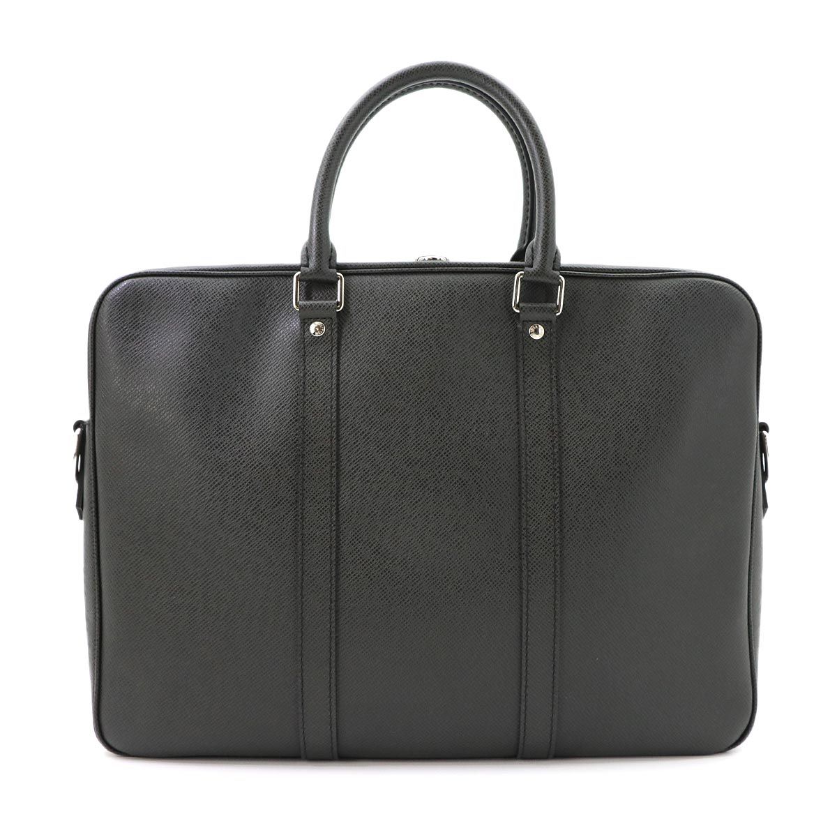 Louis Vuitton Taiga Pdv PM Briefcase Business Shoulder Bag Leather Ardoise — view 3