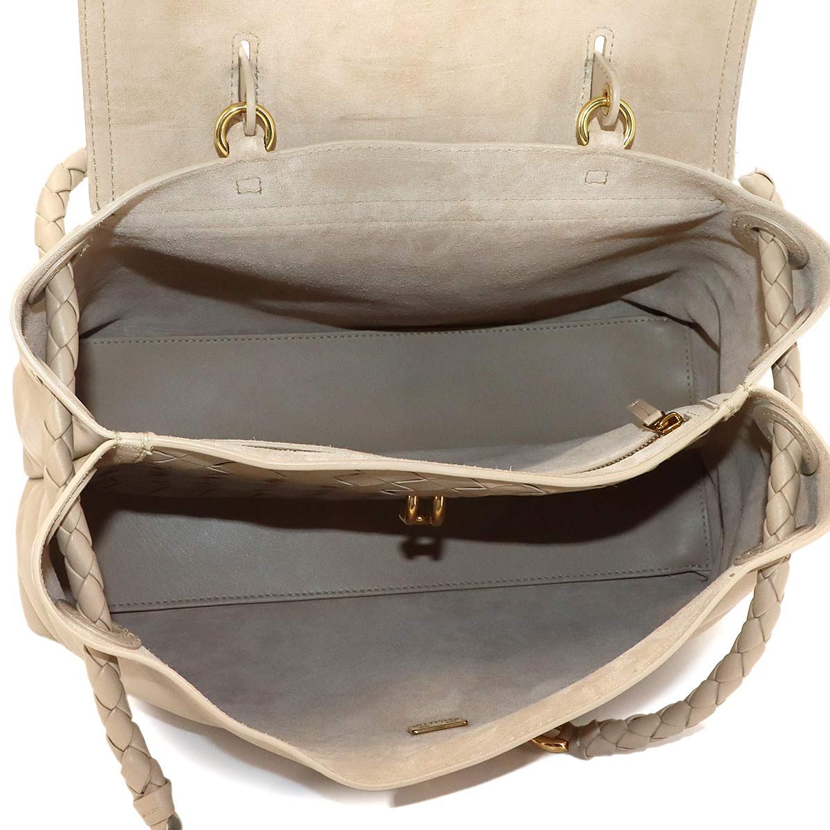 Bottega Veneta Ciao 2-Way Bag Leather Ecru Gold — view 7