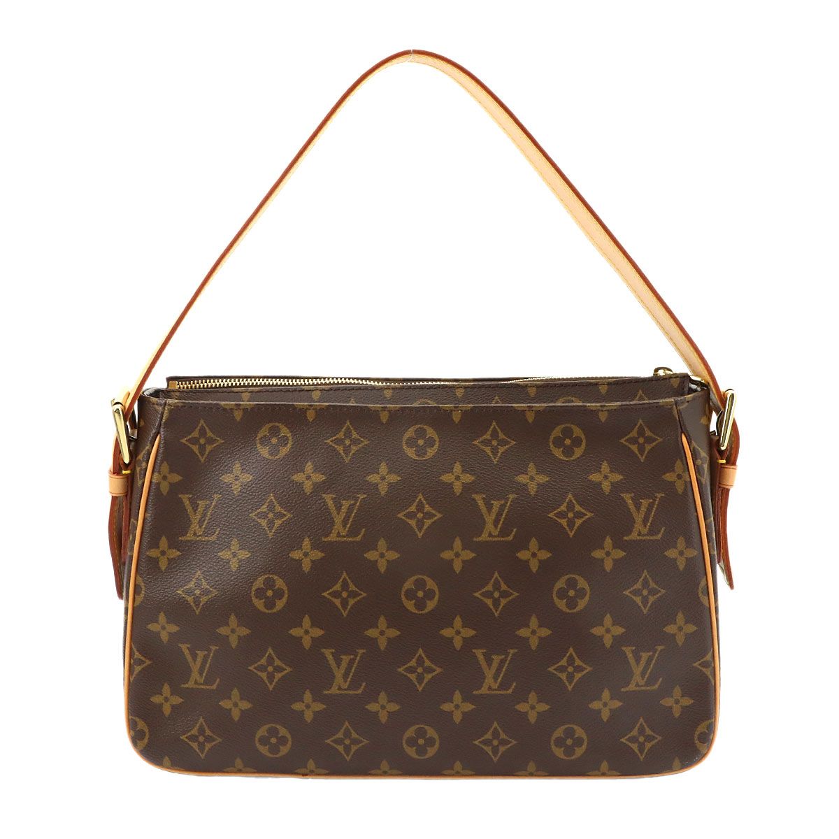 Louis Vuitton Monogram Viva-Cite GM Shoulder Bag Brown — view 2