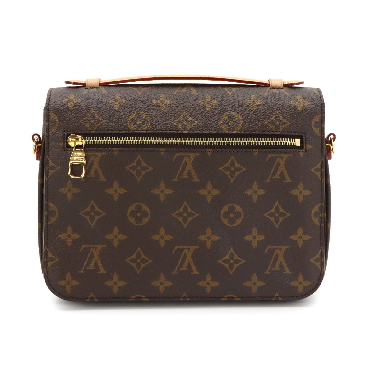 Louis Vuitton Monogram Pochette Metis MM 2-Way Bag Brown — view 3