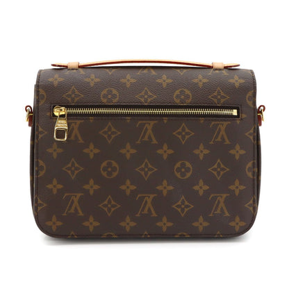 Louis Vuitton Monogram Pochette Metis MM 2-Way Bag Brown — view 3