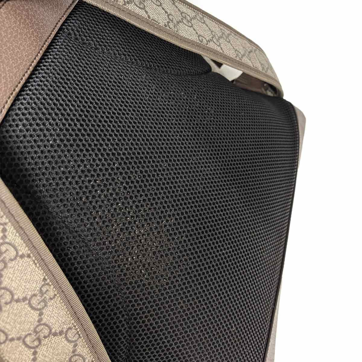 Gucci Ophidia Backpack GG Supreme Leather Beige Brown — view 7