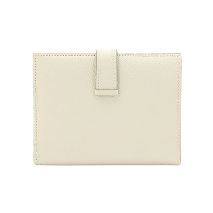 Hermes Bearn Compact Verso Bifold Wallet Epsom Cles Gold Silver — view 3