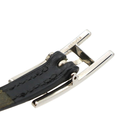 Hermes Hapi 3 Bracelet Swift Black Silver — view 6
