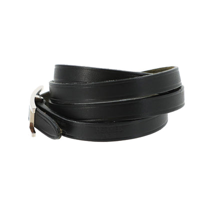 Hermes Hapi 3 Bracelet Swift Black Silver — view 3