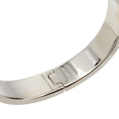 Hermes Clic PM Bangle Green Silver Bracelet — view 5