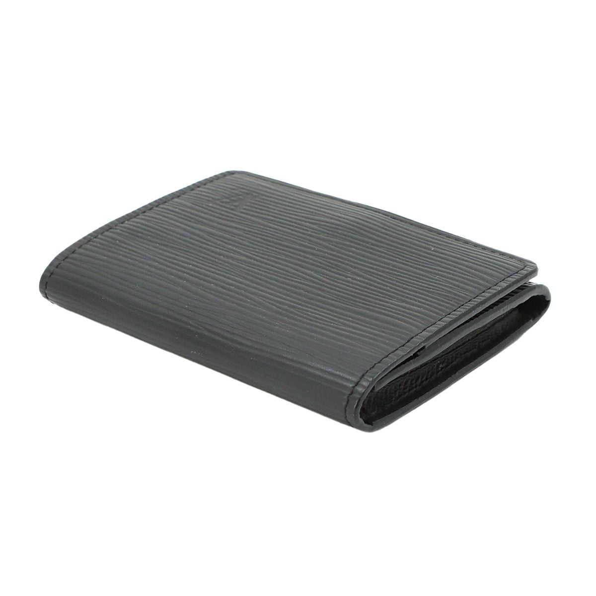 Louis Vuitton Epi Envelope Carte de Visite Card Case Business Holder Noir — view 4