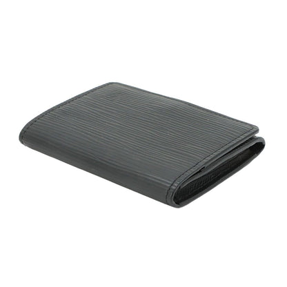Louis Vuitton Epi Envelope Carte de Visite Card Case Business Holder Noir — view 4