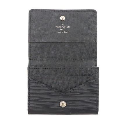 Louis Vuitton Epi Envelope Carte de Visite Card Case Business Holder Noir — view 5