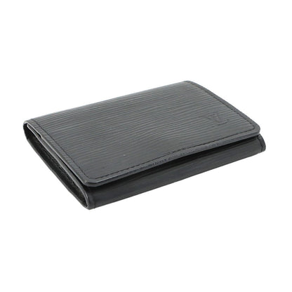 Louis Vuitton Epi Envelope Carte de Visite Card Case Business Holder Noir — view 3
