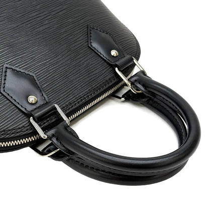 Louis Vuitton Epi Alma BB 2-Way Bag Leather Noir — view 6