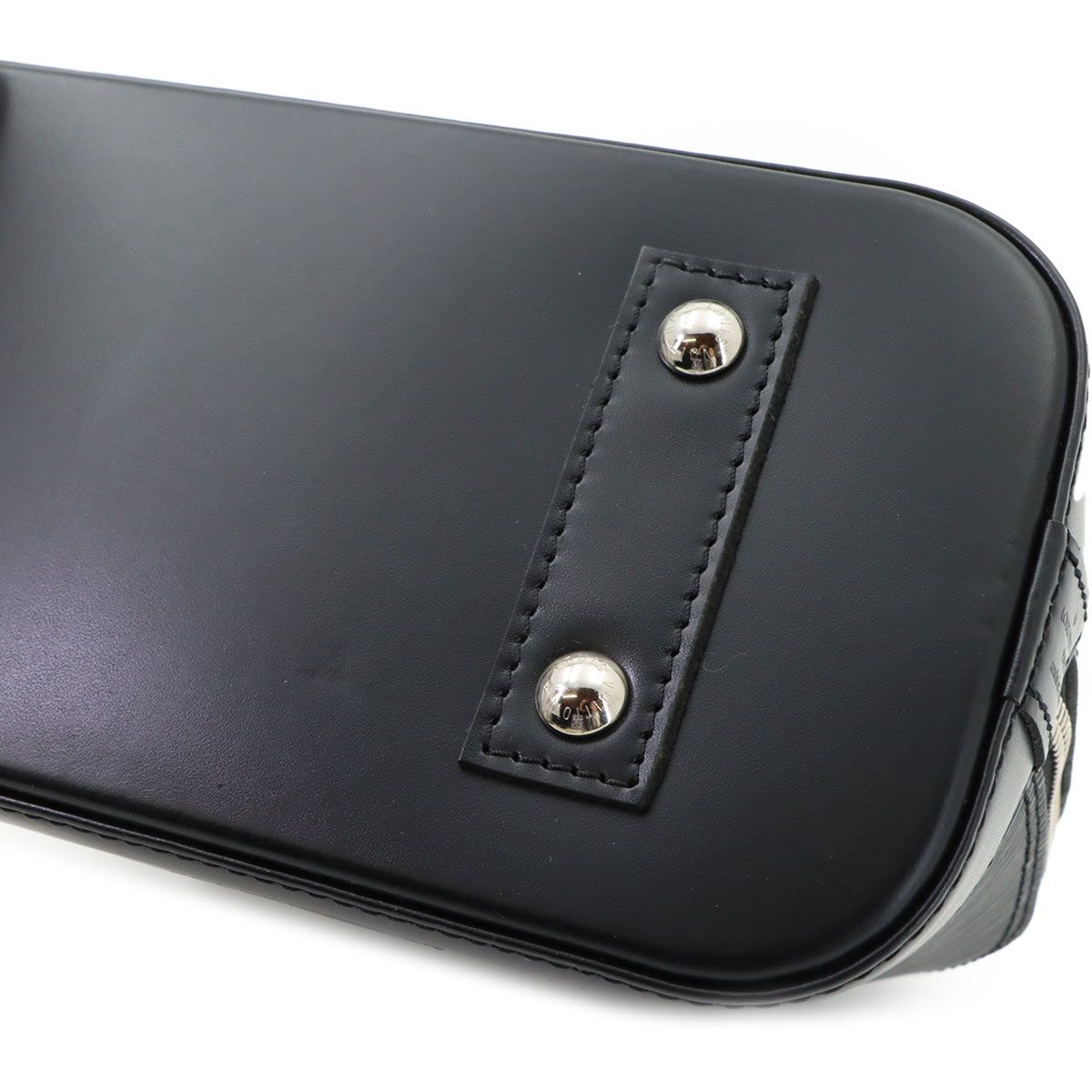 Louis Vuitton Epi Alma BB 2-Way Bag Leather Noir — view 9