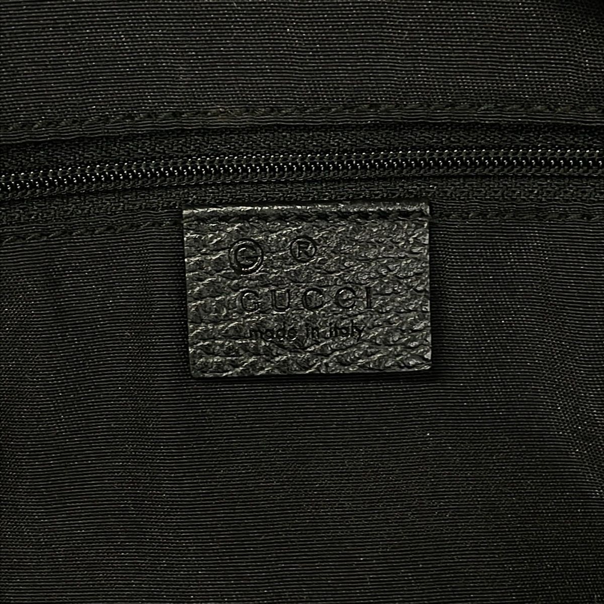 Gucci Handbag Interlocking Black Leather — view 9