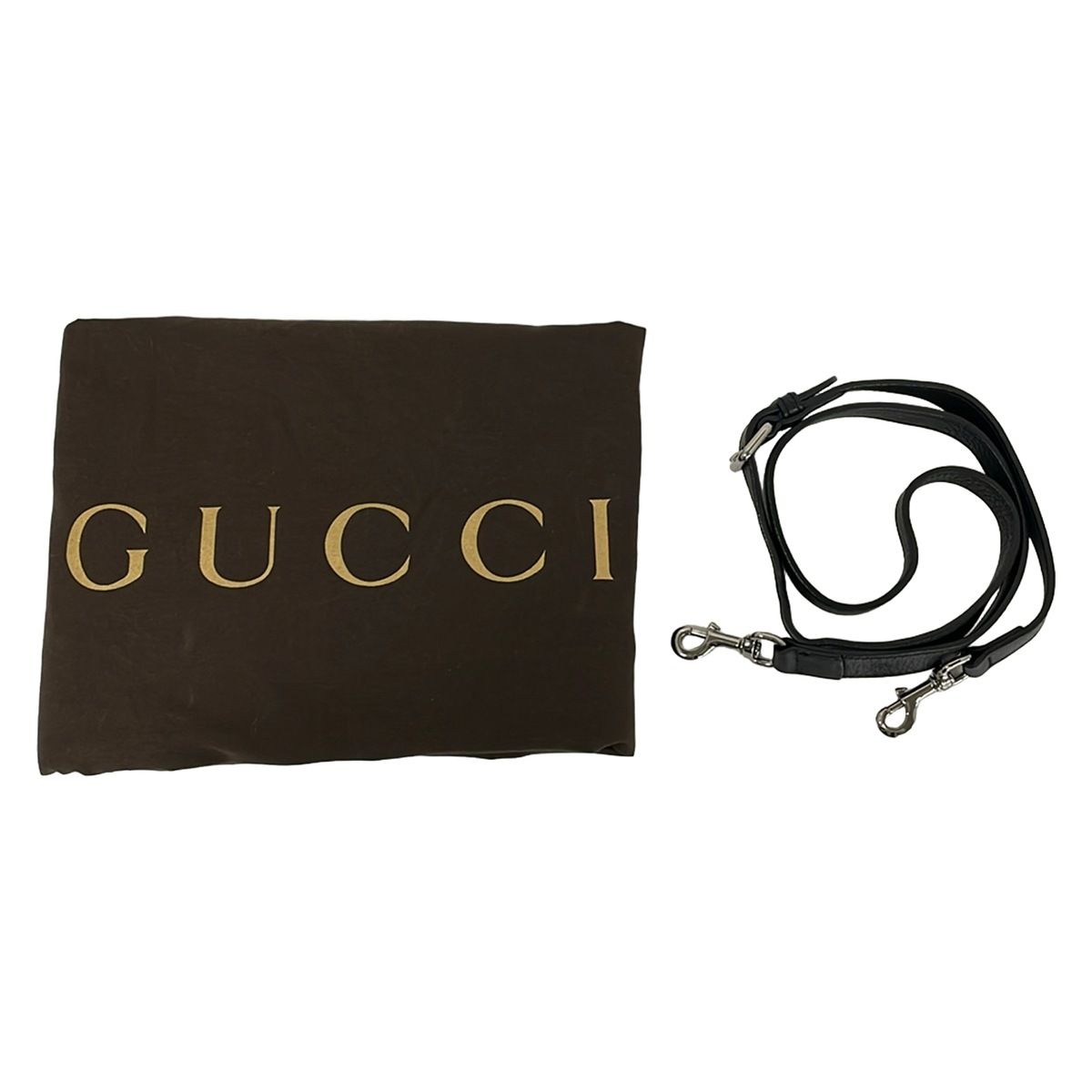 Gucci Handbag Interlocking Black Leather — view 8