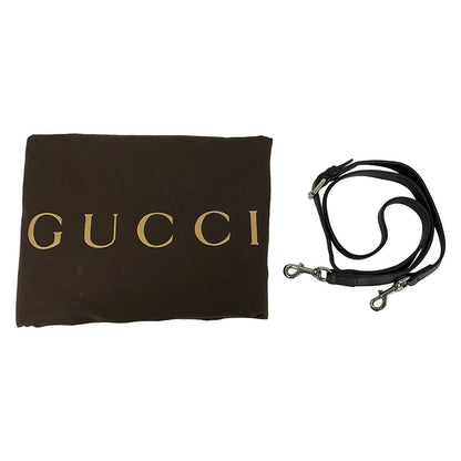 Gucci Handbag Interlocking Black Leather — view 8