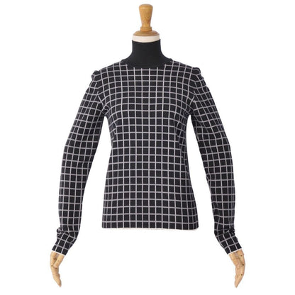 Hermes Knit Sweater High Neck Long Sleeve Chest — view 3
