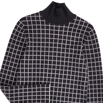 Hermes Knit Sweater High Neck Long Sleeve Chest — view 2