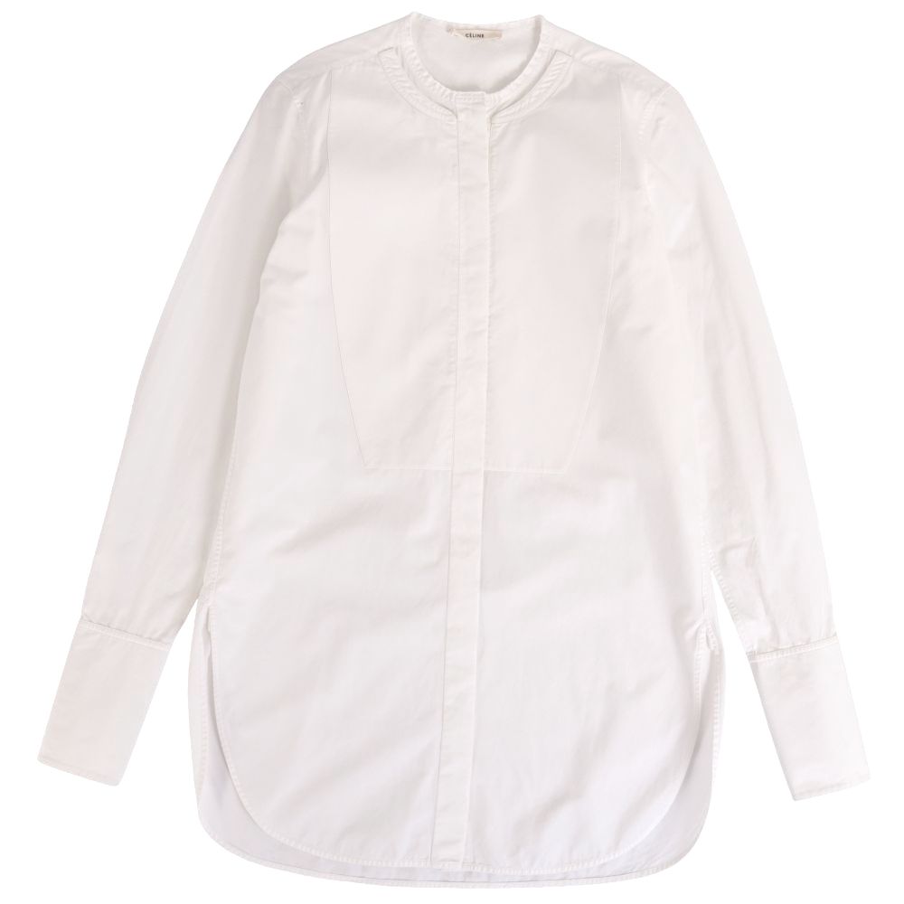 Celine Shirt Phoebe Philo Era Blouse Long Sleeve — view 5
