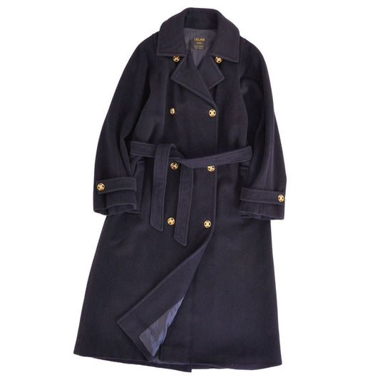Celine Vintage Coat Trench Wool