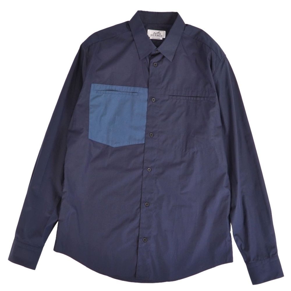 Hermes Shirt Long Sleeve Cotton
