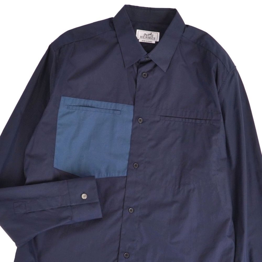 Hermes Shirt Long Sleeve Cotton — view 2