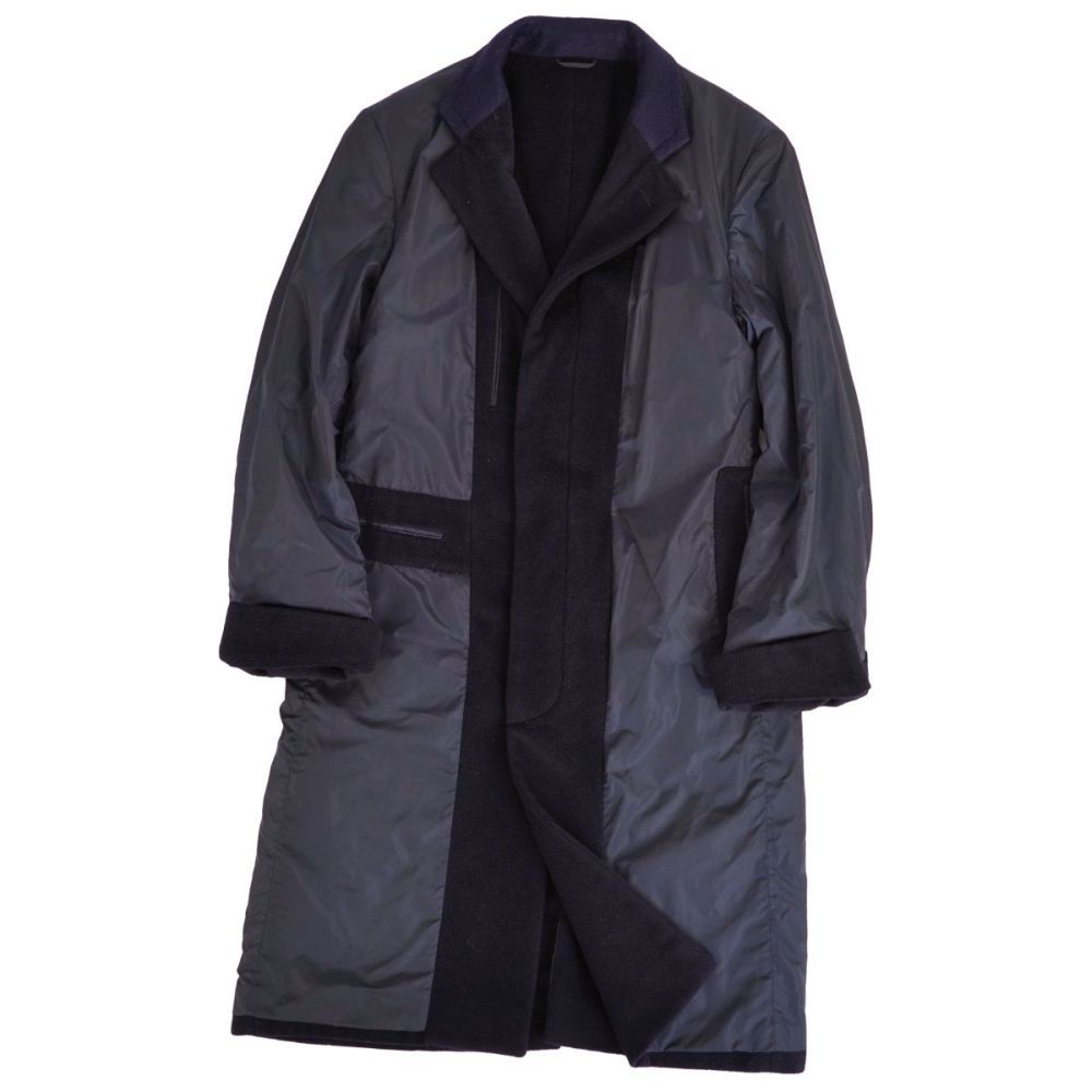 Prada Coat Long Wool Cashmere