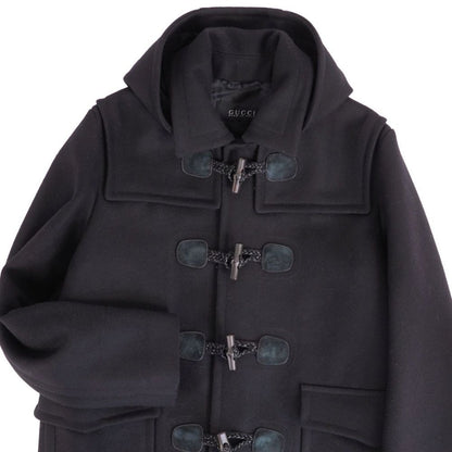 Gucci Coat Duffle Bamboo Toggle Wool Melt — view 3