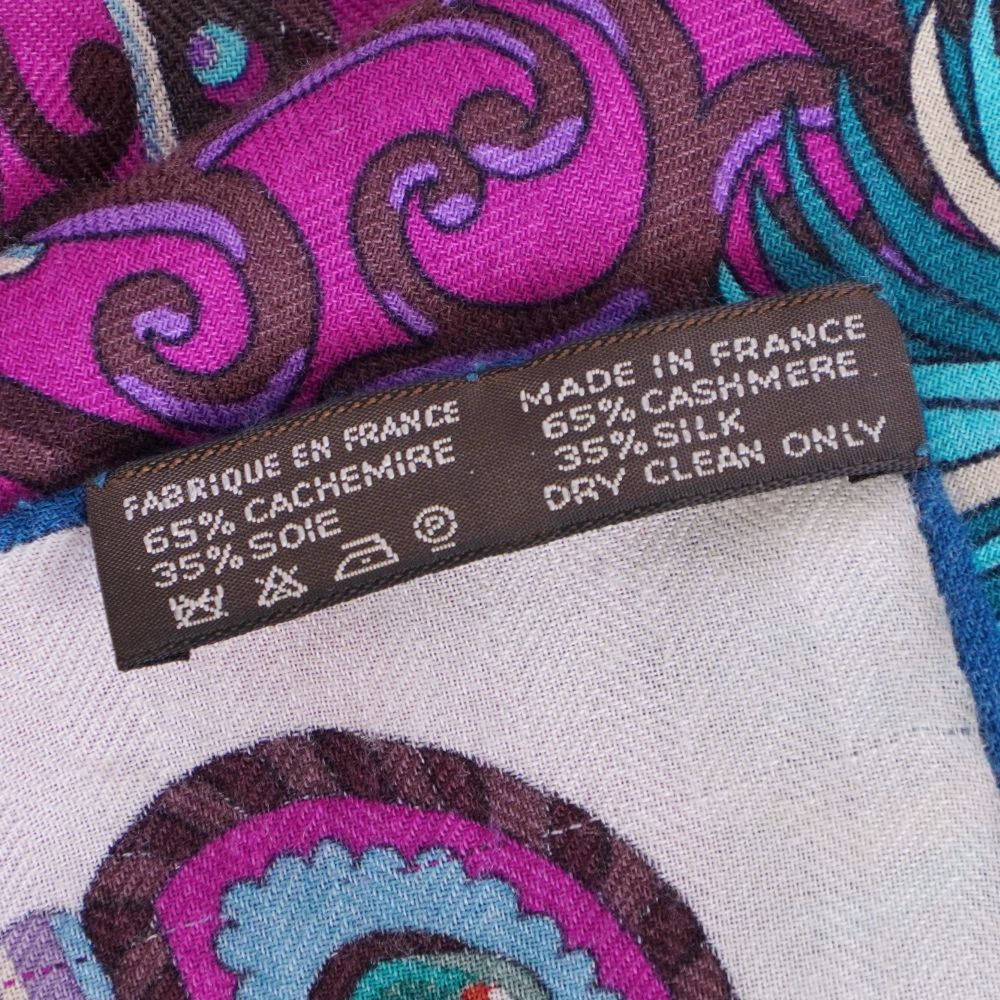 Hermes Scarf Carre 140 Geant War God Mars — view 5
