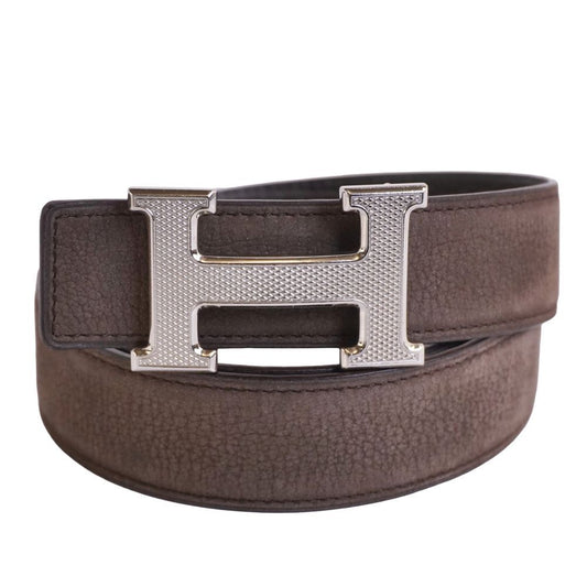 Hermes Belt Leather Reversible Logo