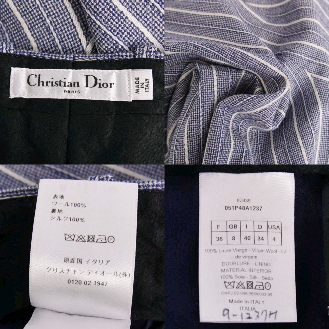 Dior Showtopa Jeans Blue — view 5