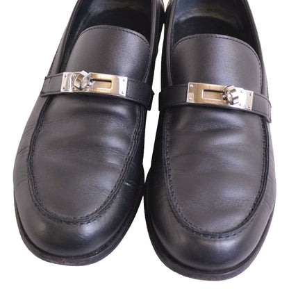 Hermes Loafers Destin Moccasins Kelly Gold — view 3