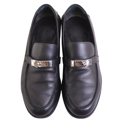 Hermes Loafers Destin Moccasins Kelly Gold — view 4