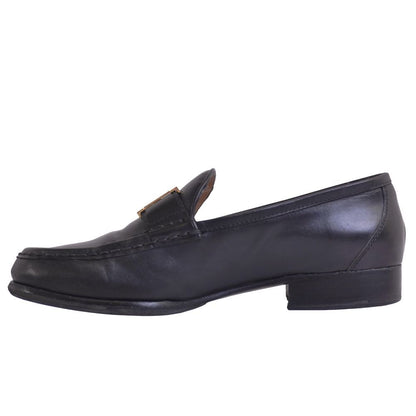 Hermes Loafers Moccasins Heels Constance Logo — view 7
