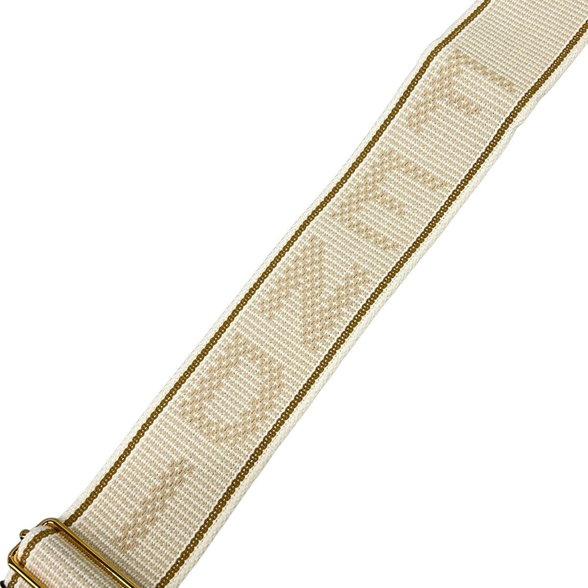 Fendi Shoulder Strap You White Beige Leather — view 5